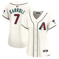 Minshop A.Diamondbacks #7 Corbin Carroll Player Cream Home Limited Personalized Stitched Jerseys