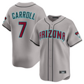 Minshop A.Diamondbacks #7 Corbin Carroll Player Gray Limited American Personalized Stitched Jerseys
