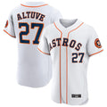 Minshop H.Astros #27 Jose Altuve Player White Limited Elite Home Stitched Jerseys