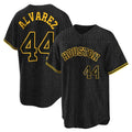 Minshop H.Astros #44 Yordan Alvarez Player Snake Skin City Home Game Stitched Jerseys