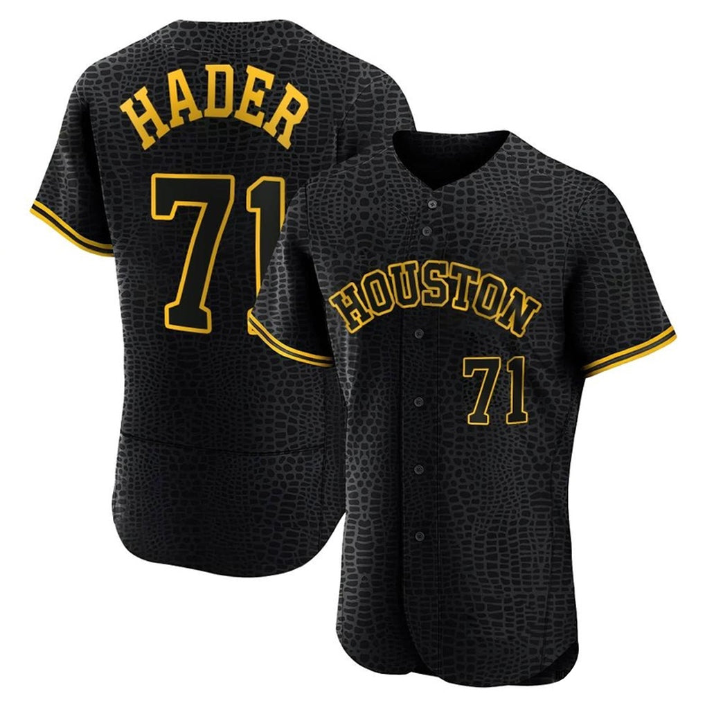 Minshop H.Astros #71 Josh Hader Player Snake Skin City Limited Elite Home Stitched Jerseys